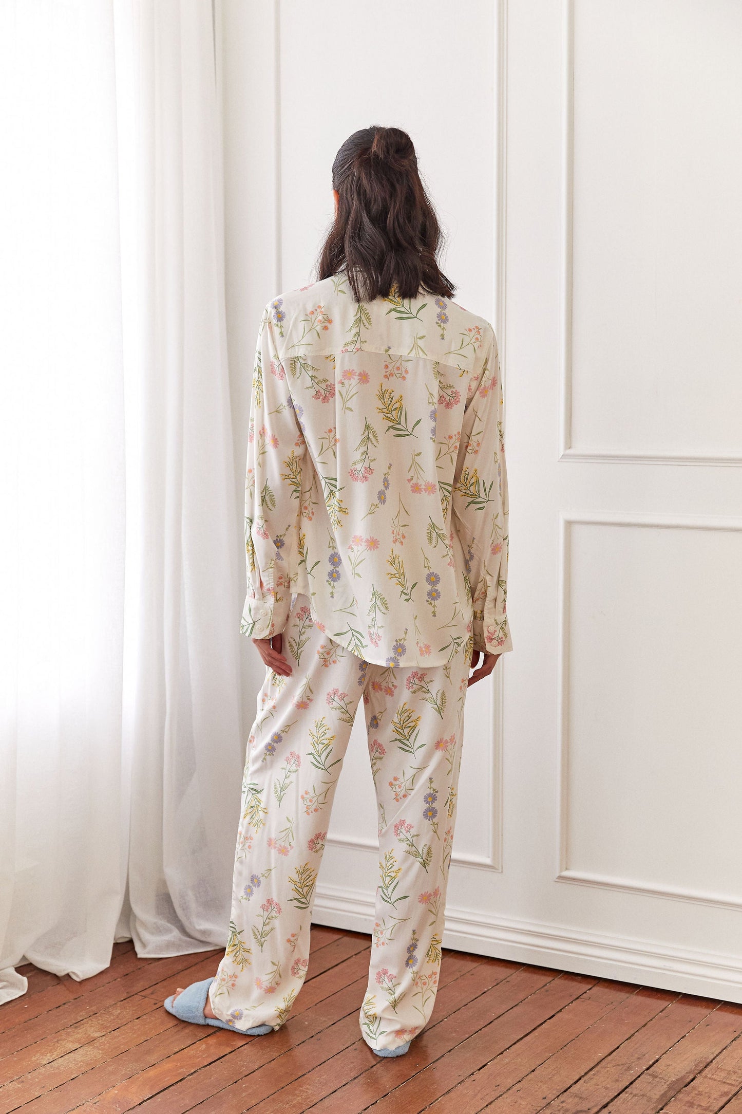Maggie Pajama Set - Long - Wild Flower