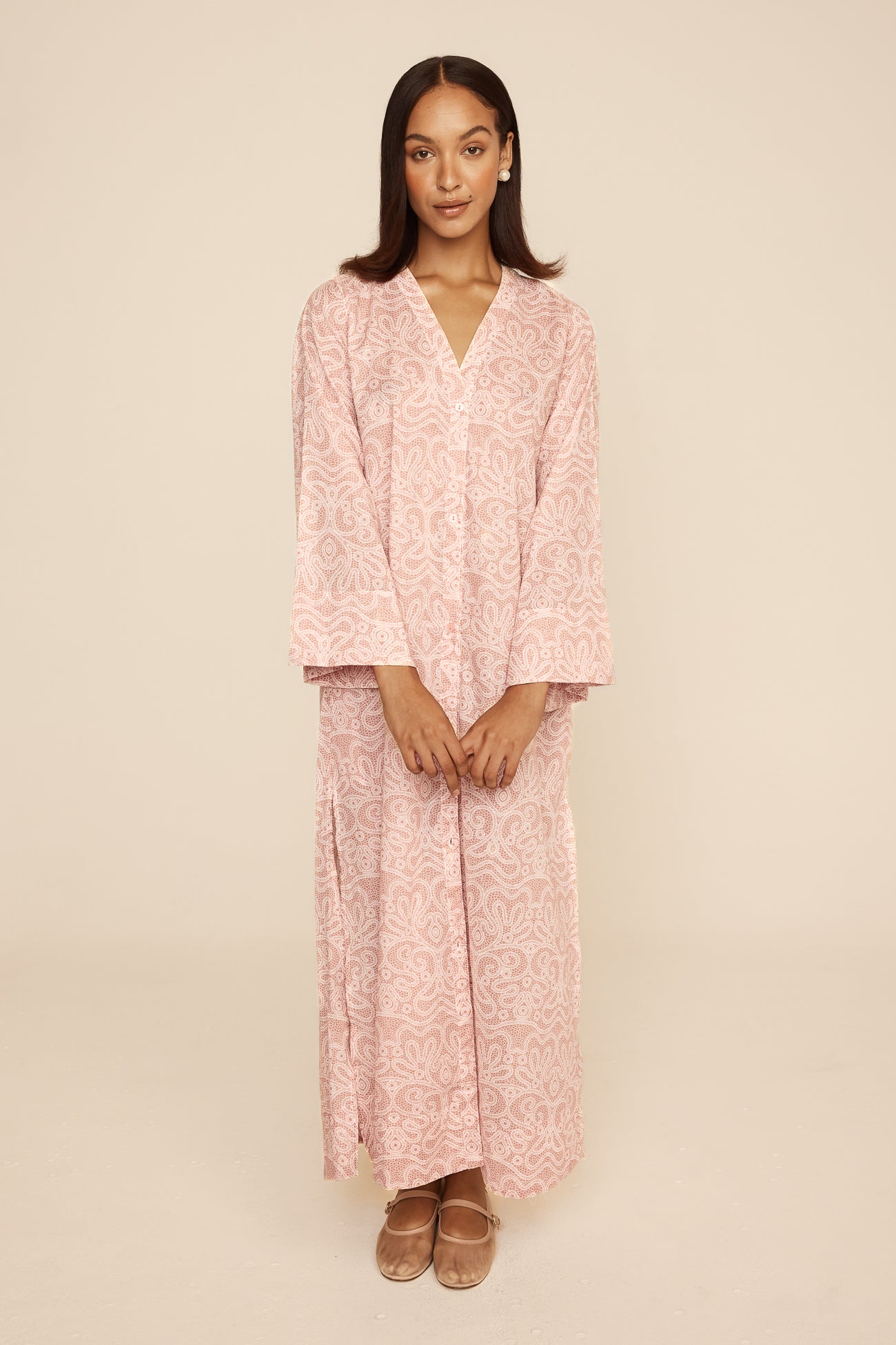Vera Cover-Up - Cotton Voile - Lace