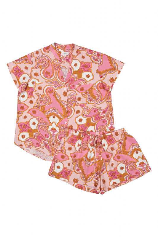Maggie Pajama Set - Paisley