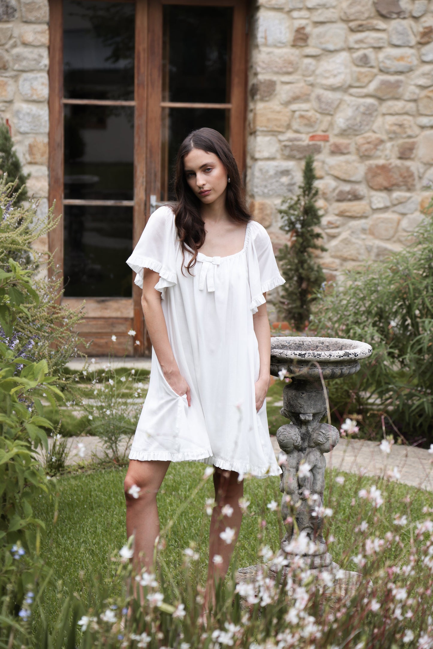 Betty Nightie - Lyocell Batiste - Off White