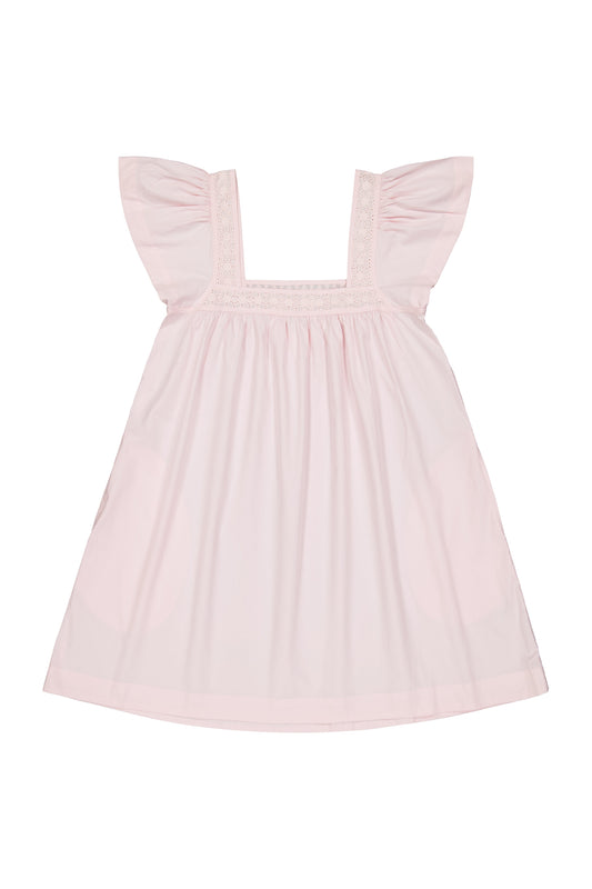 Poppy Lounge Dress - Cotton Modal - Pink