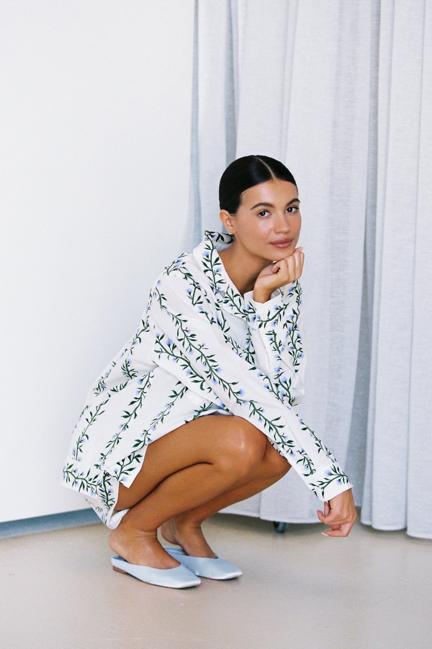 Emily Sleep Set - Long Sleeve - Vine