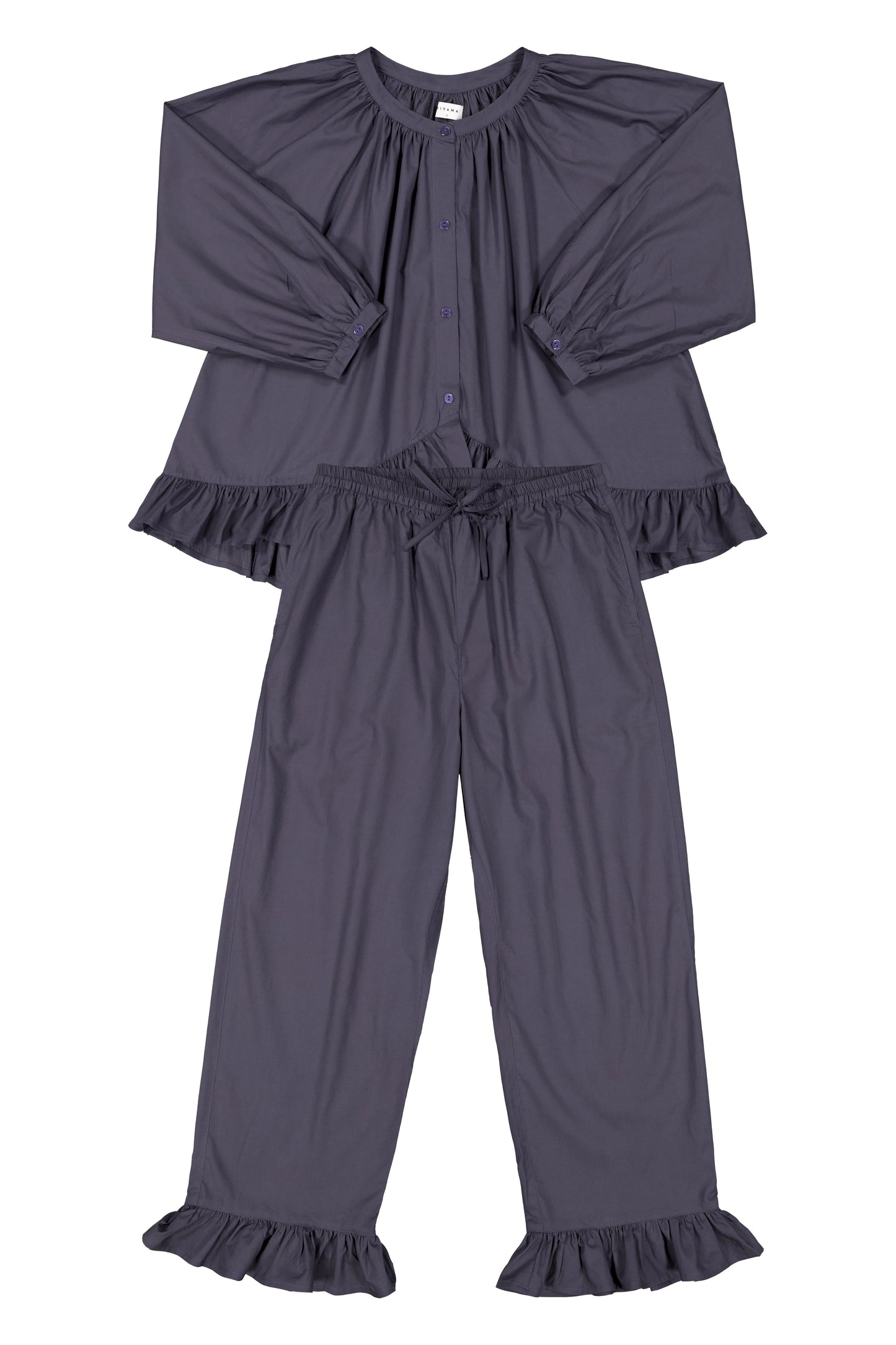 Sophie Sleep Set - Long - Cotton Modal - Midnight