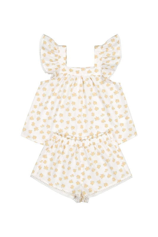 Girls Harriet Set - Cotton Modal - Meadow
