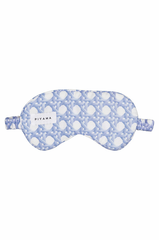 FREE GIFT Eye Mask - Rattan - Cornflower Blue