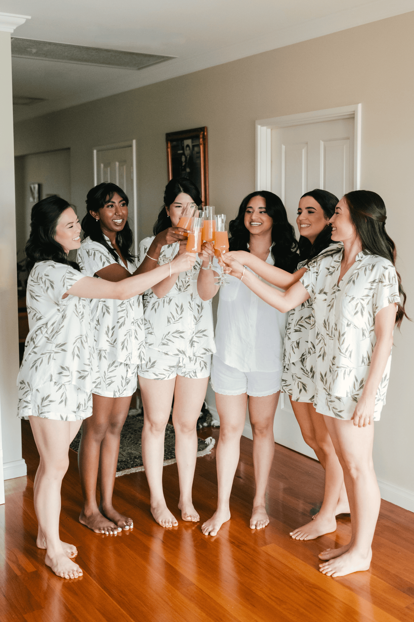 Maggie Pajama Set - Olive Leaf