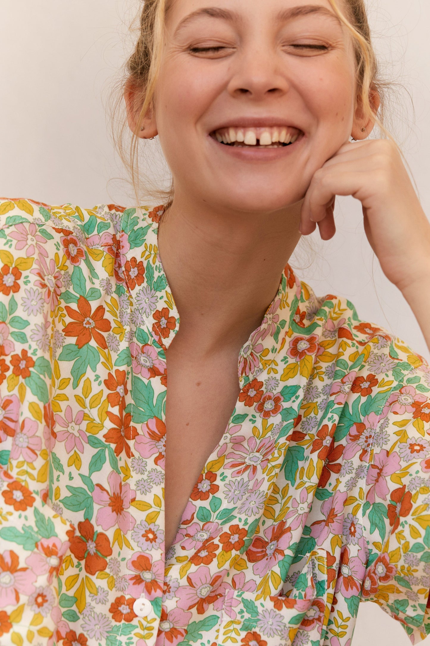 Maggie Pajama Set - Bloom