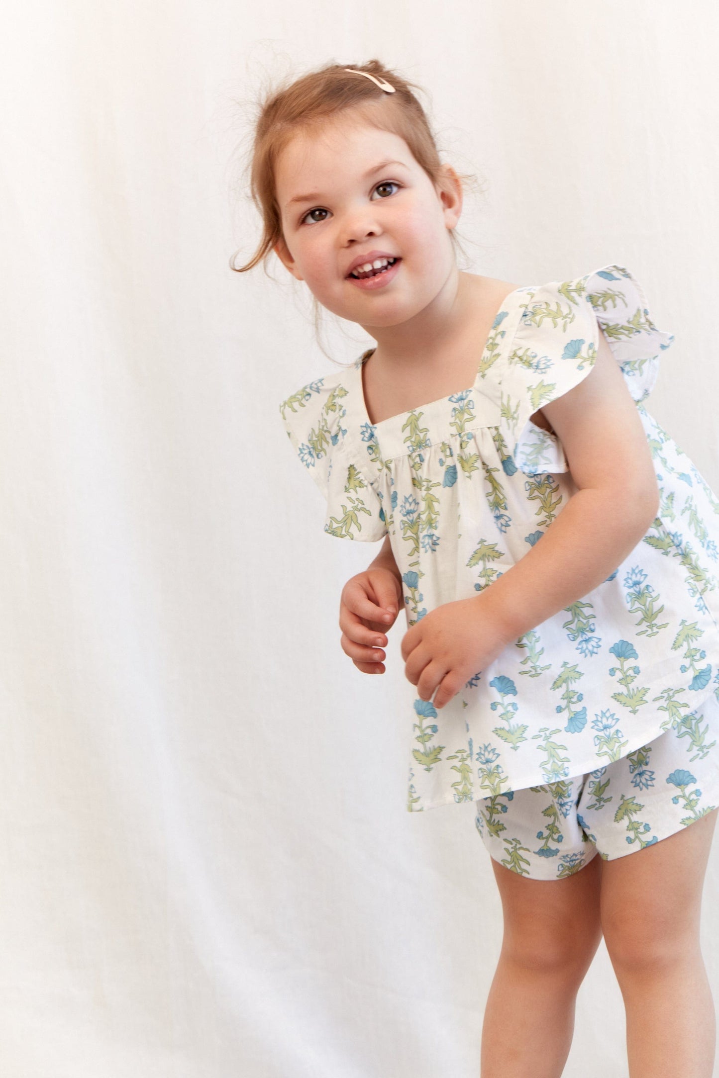 Harriet Mini Lounge Set - Lotus Flower - Blue